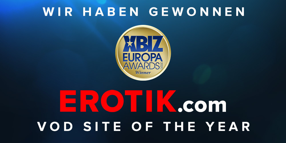 EROTIK.com ausgezeichnet als “VOD Site of the Year”