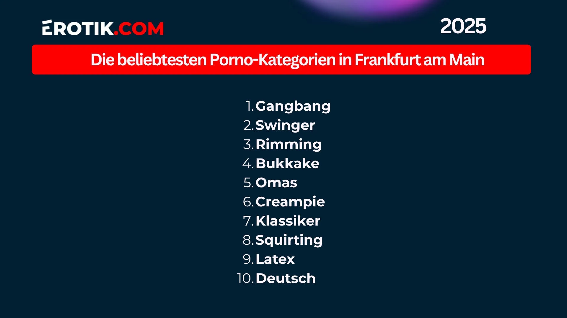 Porno Konsum in Frankfurt am Main