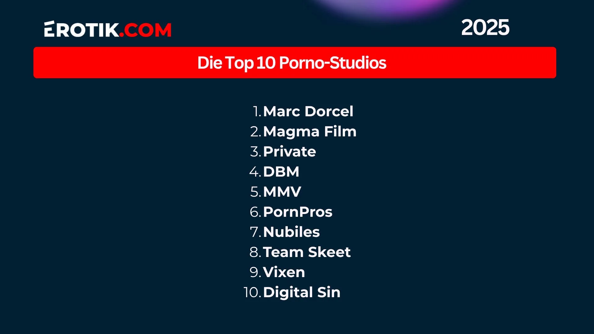 Top 10 Porno Produzenten
